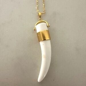 Stella & Dot Sahara Horn Necklace